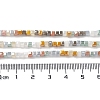 Gradient Color Electroplate Glass Bead Strands GLAA-E042-05-B05-5