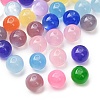 Resin Imitation Cat Eye Beads RESI-C073-03B-2