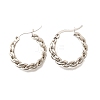 201 Stainless Steel Hoop Earrings EJEW-Q026-14P-B-2