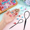 1Bag Plastic Hair Braiding Tool FIND-PH0061-99-3