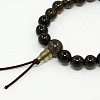 Unisex Buddhist Jewelry Mala Beads Bracelets BJEW-N209-01-2