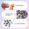 Cheriswelry 100Pcs 10 Colors Sew on Rhinestone DIY-CW0001-38-6