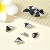 10 Sets Alloy Heart Magnetic Clasps FIND-FS0003-25-11