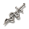 304 Stainless Steel Big Pendants LS-STAS-H223-12AS-2