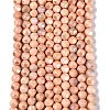Ombre Effect Dyed Electroplate Opaque Glass Beads Strands LS-EGLA-Q130-01A-18-2