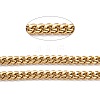 304 Stainless Steel Cuban Link Chain STAS-B019-02C-G-2