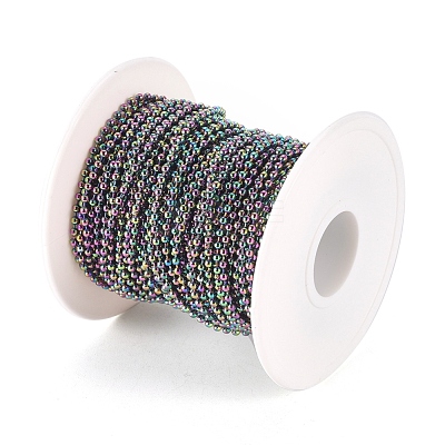 Ion Plating(IP) 304 Stainless Steel Ball Chains CHS-H013-04M-2MM-A-1