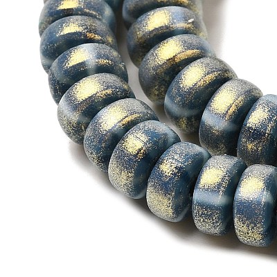 Handmade Polymer Clay Beads Strands CLAY-H006-03D-1