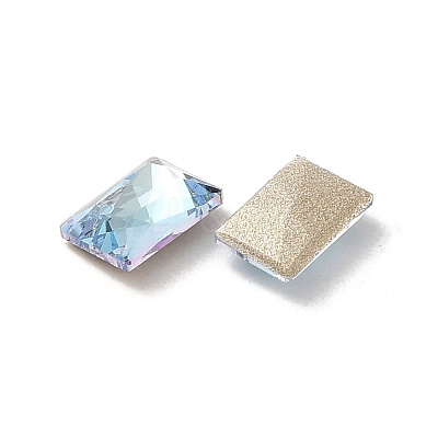 Glass Rhinestone Cabochons RGLA-P037-12A-D202-1
