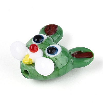 Handmade Lampwork Beads LAMP-N034-08E-1