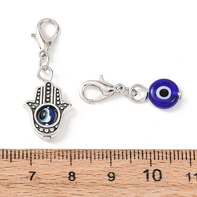 Knitting Row Counter Chains & Locking Stitch Markers Kits HJEW-AB00490-1