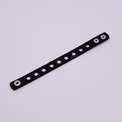 Kids Silicone Cord Bracelets BJEW-WH0011-02C-1