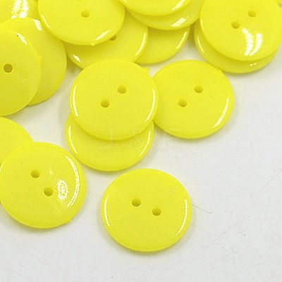 Acrylic Sewing Buttons BUTT-E084-A-08-1