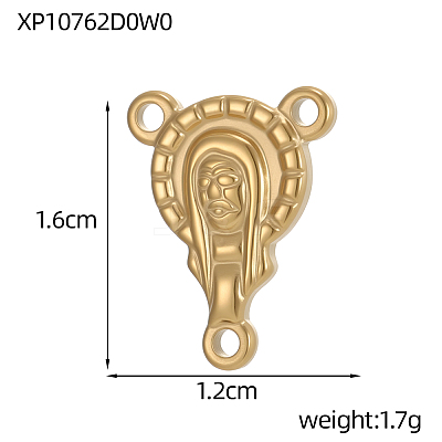 Easter 304 Stainless Steel Pendants STAS-OY010-95G-1