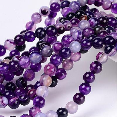 Natural Agate Beads AGAT-6D-4-1