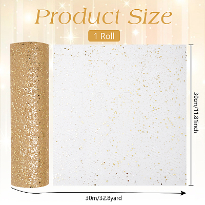 1 Roll Polyester Decorative Gauze Roll DIY-BC0016-02B-1