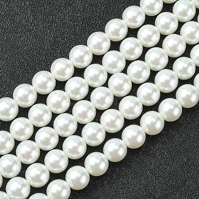 Glass Pearl Beads HY-J001-10mm-HX001-1