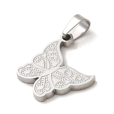 Non-Tarnish 304 Stainless Steel Pendants STAS-Q301-21P-1