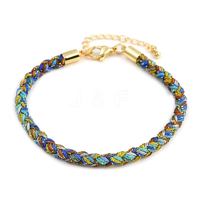 4MM Braided Nylon Cord Bracelets FIND-A057-01G-02-1