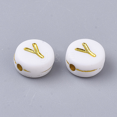 Plating Acrylic Beads LS-X-PACR-R242-01Y-1