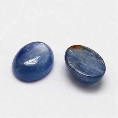 Oval Natural Kyanite/Cyanite/Disthene Cabochons G-O147-01A-1