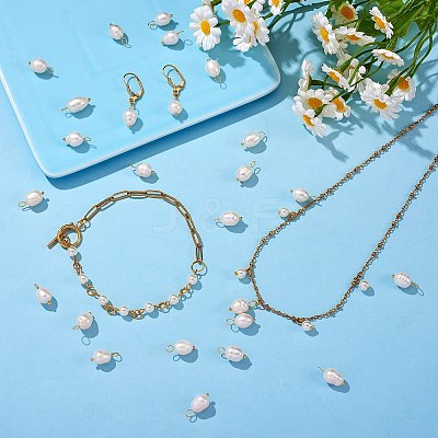 Natural Cultured Freshwater Pearl Pendants PEAR-SZ0001-08-1