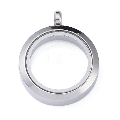 304 Stainless Steel Pendants STAS-D097-05B-P-1