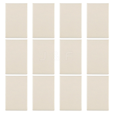 12Pcs Cardboard Paper Jewelry Storage Boxes with Sponge CON-TA0001-33A-1