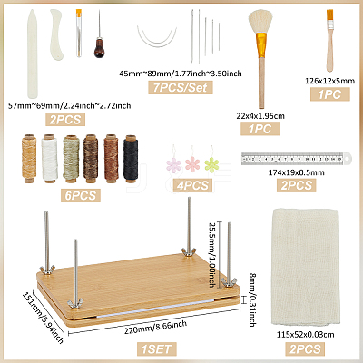 DIY Bookbinding Tool Kits DIY-UN0006-78-1