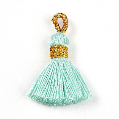 Polycotton(Polyester Cotton) Tassel Pendant Decorations FIND-N006-01D-1