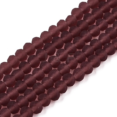 Transparent Glass Beads Strands EGLA-A044-T3mm-MD13-1