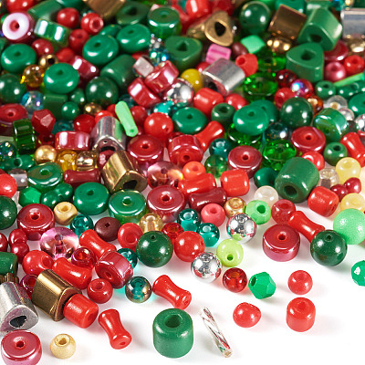 227Pcs Glass Seed Beads SEED-TA0001-58B-1