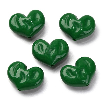Opaque Acrylic Beads OACR-Z013-33E-1