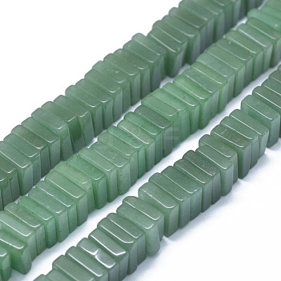 Natural Green Aventurine Beads Strands G-F631-I07-1