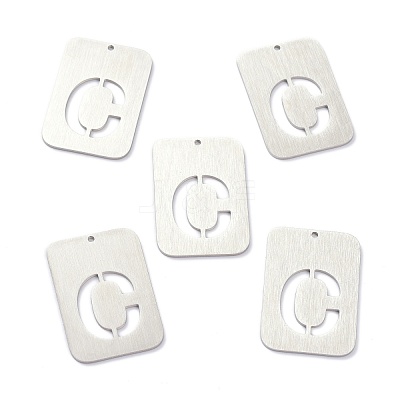 Non-Tarnish 304 Stainless Steel Pendants STAS-K216-49C-P-1