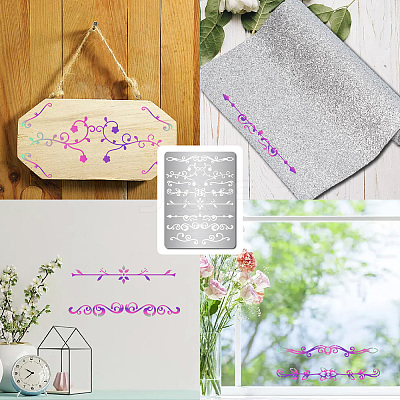 Stainless Steel Metal Cutting Dies Stencils DIY-WH0289-096-1