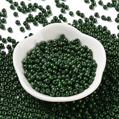 Baking Paint Glass Seed Beads SEED-H002-I-A520-1