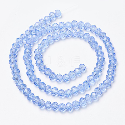Glass Beads Strands X-EGLA-A034-T10mm-D14-1