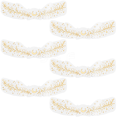 10Pcs Transfer Sticker Proof Removable Temporary Tattoos Stickers DIY-SP0003-65A-04-1