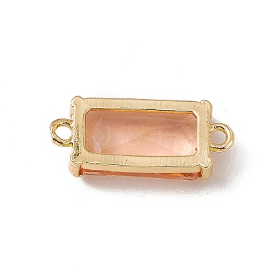 Transparent K9 Glass Connector Charms GLAA-A005-11LG-1