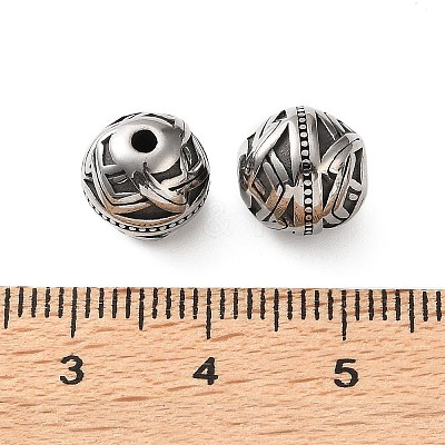 304 Stainless Steel Beads SA-CBA043D-01C-AS-1
