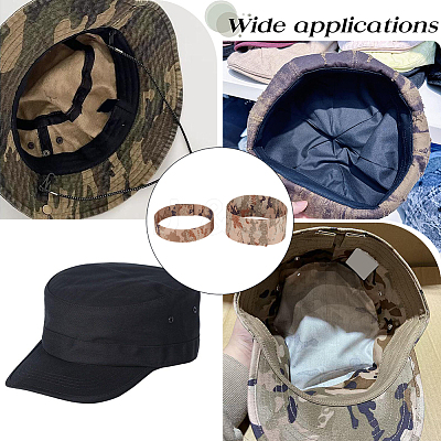 2Pcs 2 Styles Polyester Cotton Hat Shaper Insert for Baseball Caps FIND-CY0002-03B-1