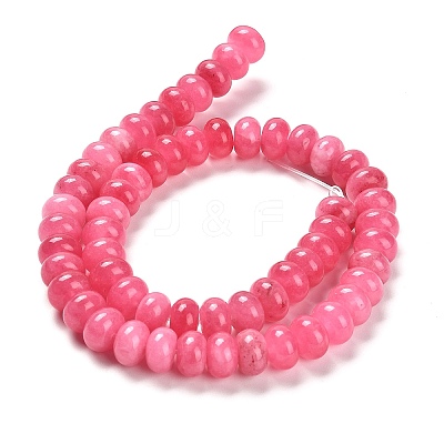 Dyed Natural White Jade Beads Strands X-G-G107-A03-01-1