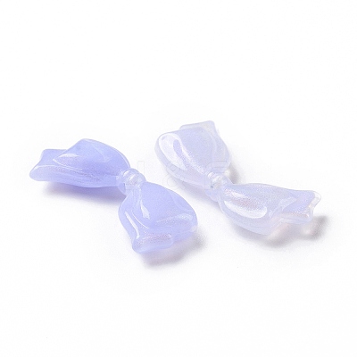 Opaque Acrylic Beads OACR-E014-15D-1
