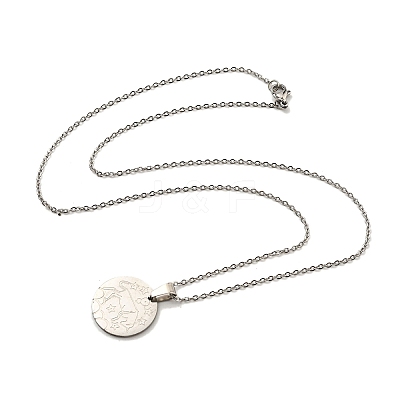 Non-Tarnish Constellation Pendant Necklaces LS-NJEW-S422-04P-02-1