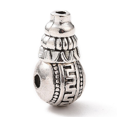 Tibetan Style Alloy 3 Hole Guru Beads FIND-A031-05AS-1