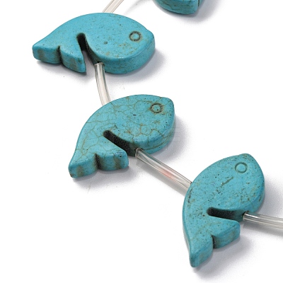 Synthetic Turquoise Beads Strands G-C147-13A-1