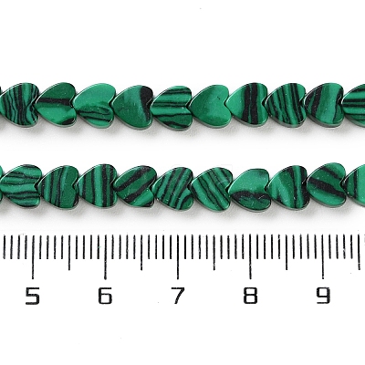 Synthetic Malachite Beads Strands G-M403-A02-02-1