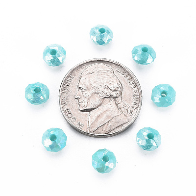 Opaque Acrylic Beads LS-MACR-Q239-018C-05-1