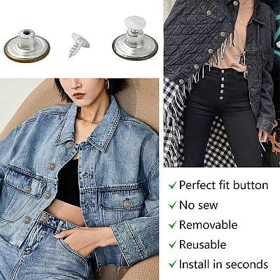 Iron Button Pins for Jeans BUTT-YW0001-01A-1